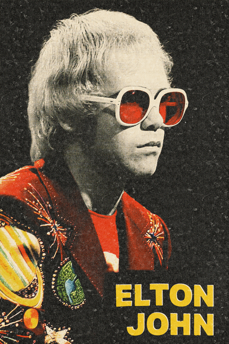 Elton John 'Seeing Red' Poster