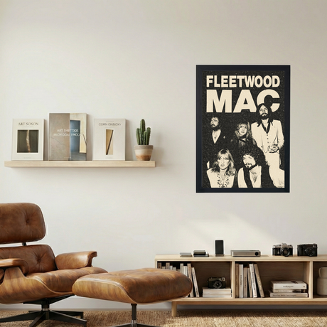 Fleetwood Mac 'Crew' Poster - Mockup 1