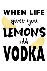 Add Vodka' Poster