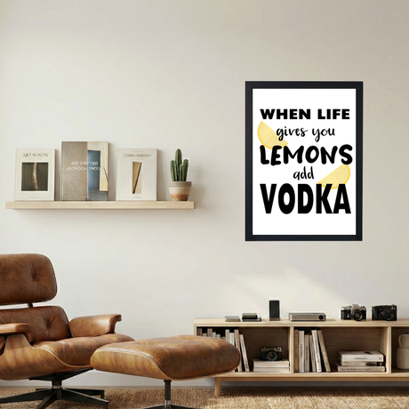 Add Vodka' Poster - Mockup 1