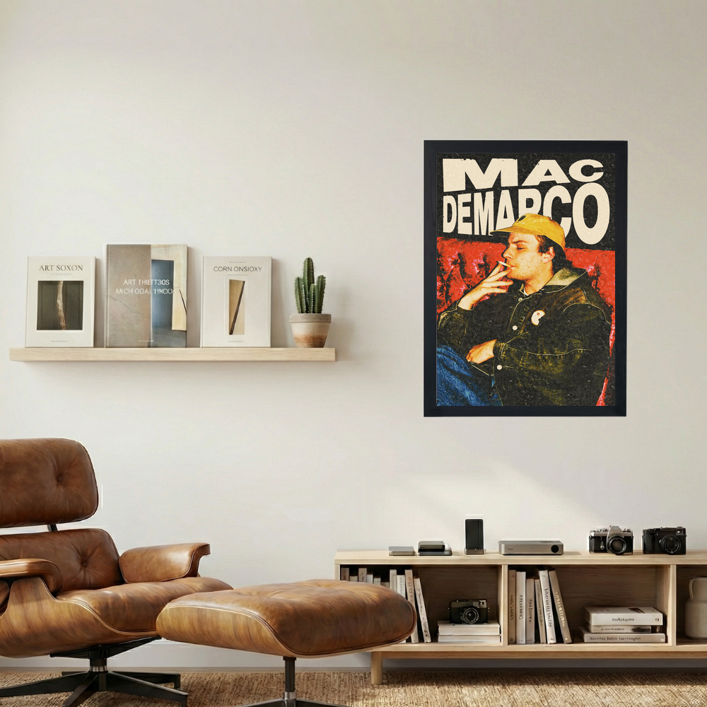 Mac Demarco 'Smoke Break' Poster - Mockup 1