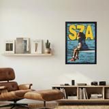 SZA 'Vintage SOS' Poster - Mockup 1