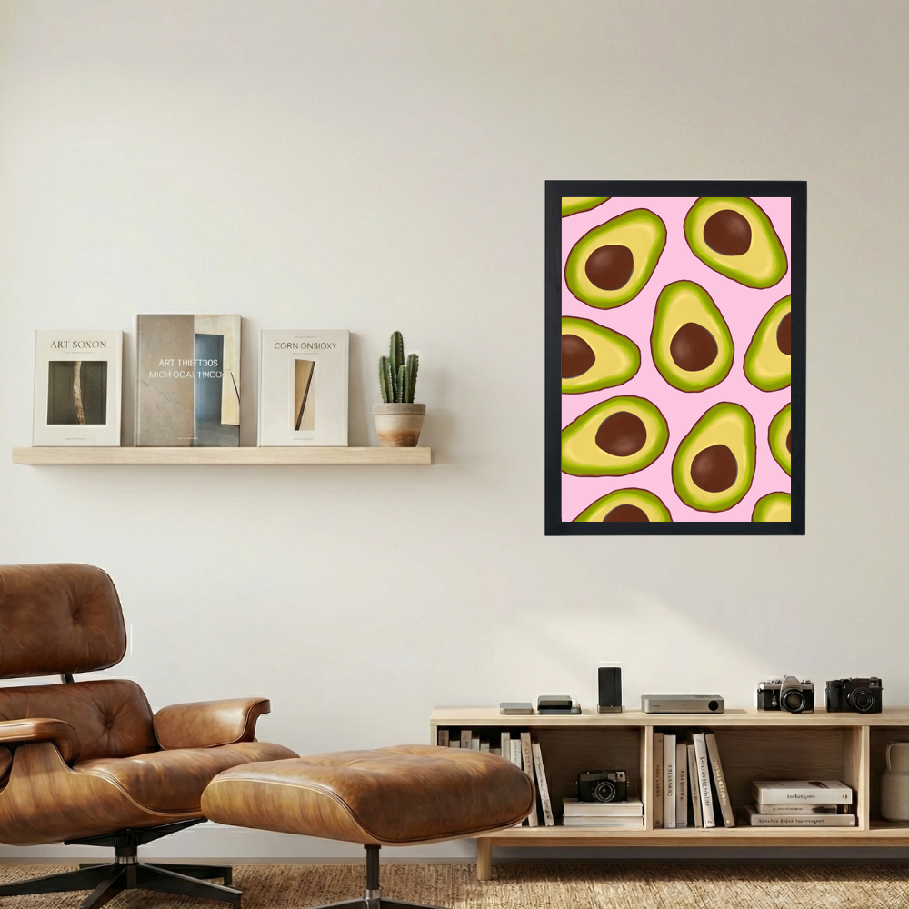 Avocados Poster - Mockup 1