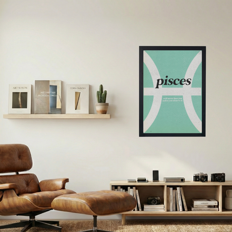Pisces Poster - Mockup 1