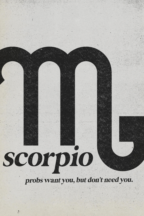 Scorpio Poster