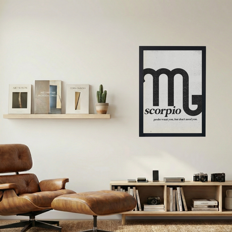 Scorpio Poster - Mockup 1