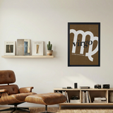 Virgo Poster - Mockup 1