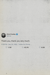 Elvis Tweet Poster