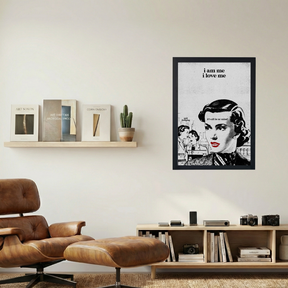 I Love Me Poster - Mockup 1