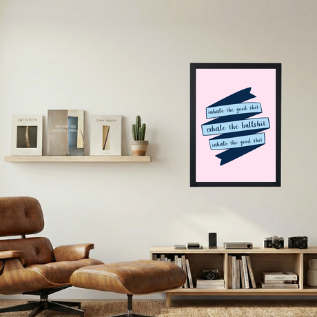Inhale, Exhale' Poster - Mockup 1