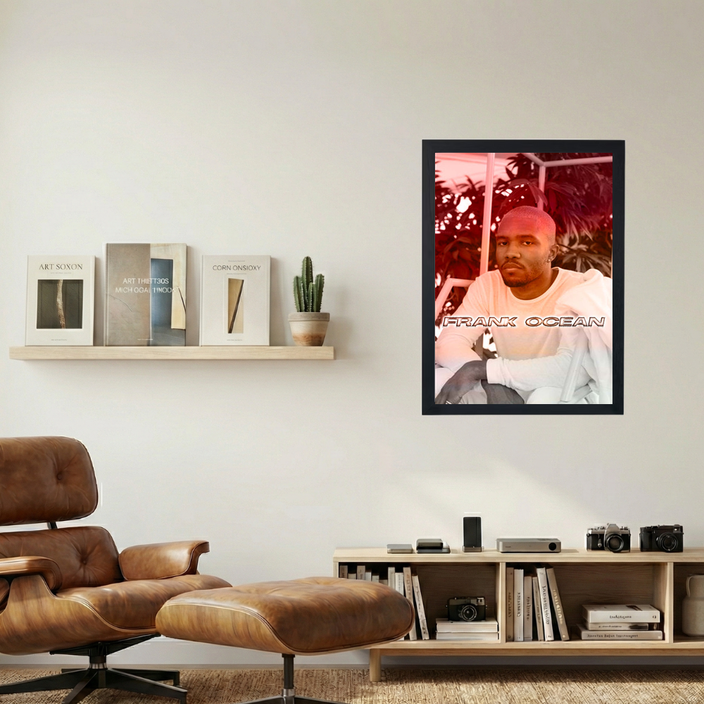 Frank Ocean 'Gradient' Poster - Mockup 1