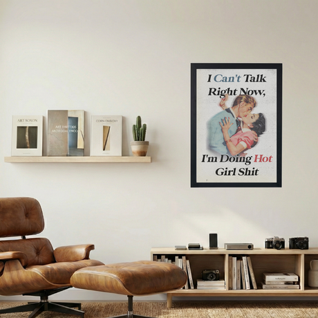 Can't Talk Now Poster - Mockup 1