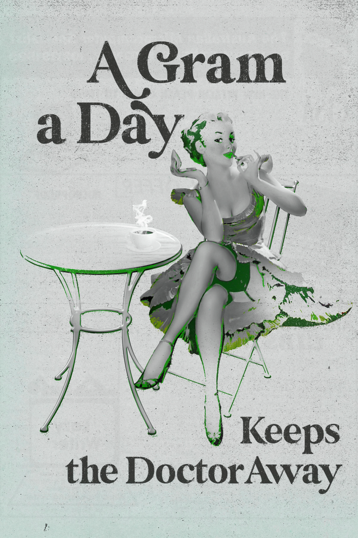 A Gram A Day Poster