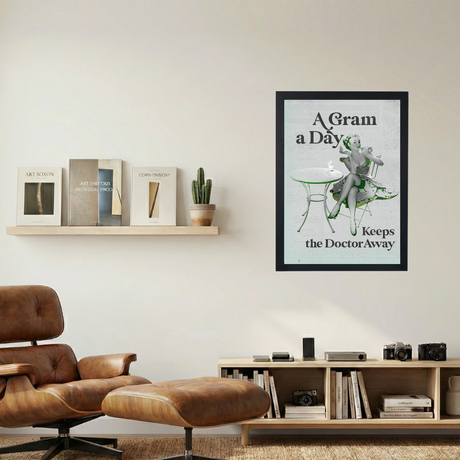 A Gram A Day Poster - Mockup 1