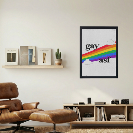 Gay Asf Poster - Mockup 1