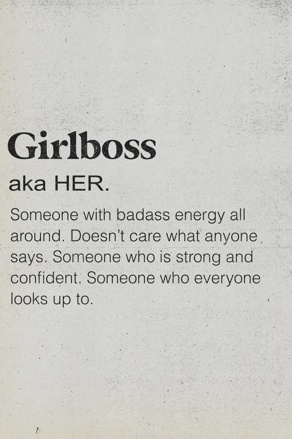 Girlboss Poster