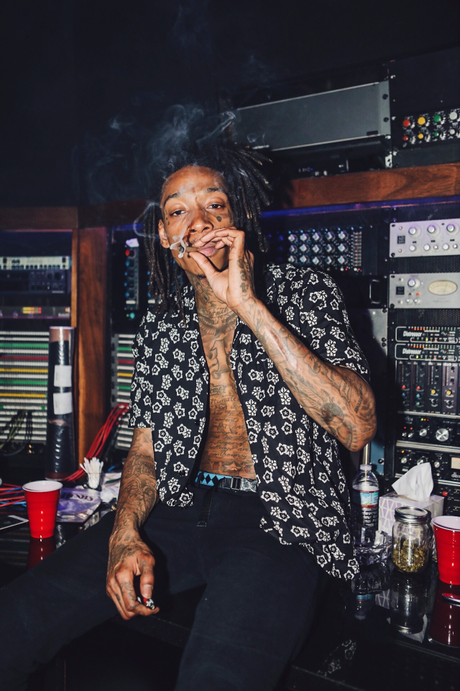 Wiz Khalifa 'Studio Smokes' Poster
