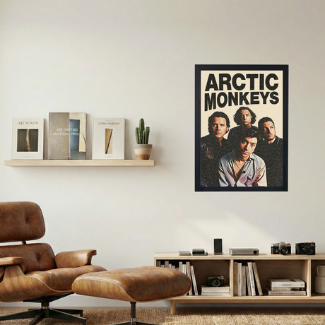 Arctic Monkeys Poster - Mockup 1