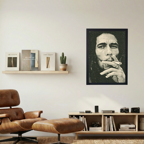 Bob Marley 'Puff Lah' Poster - Mockup 1
