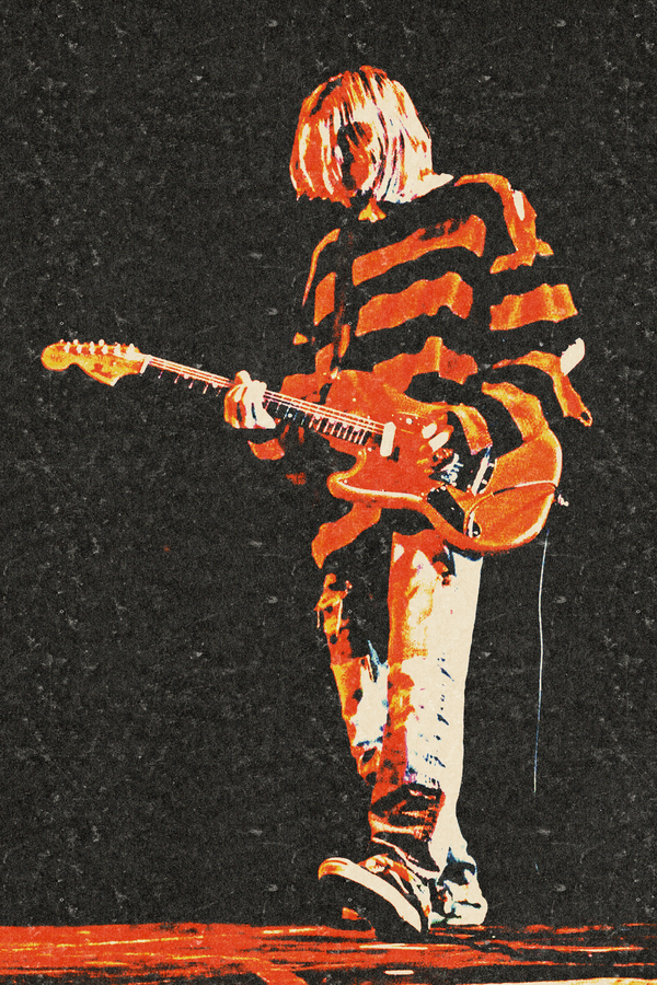 Kurt Cobain 'Kuitar' Poster