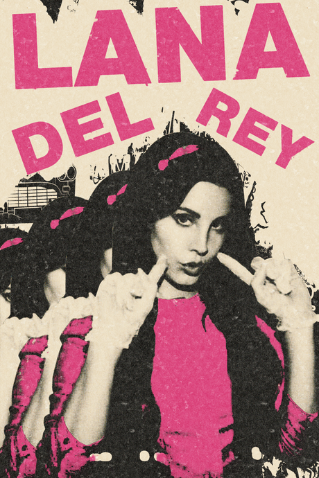 Lana Del Rey 'Hot Pink' Poster