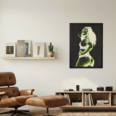 PEACHY Poster - Mockup 1