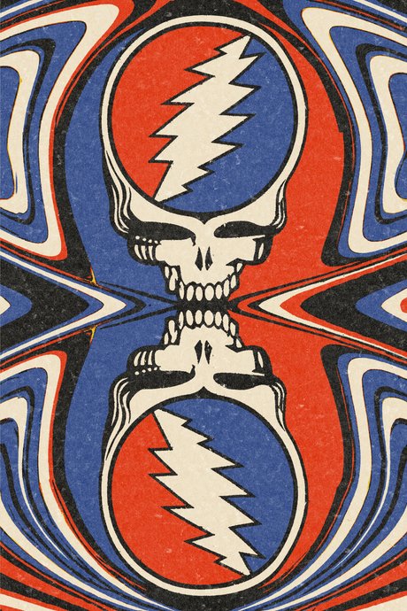 Grateful Dead 'Trippy' Poster