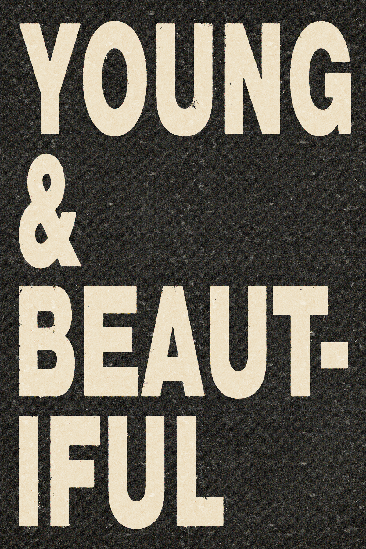 Young & Beautiful Poster