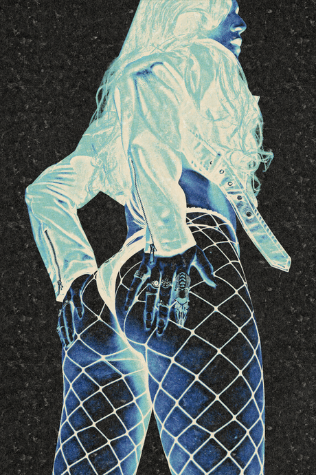 Fishnets & Booty Poster