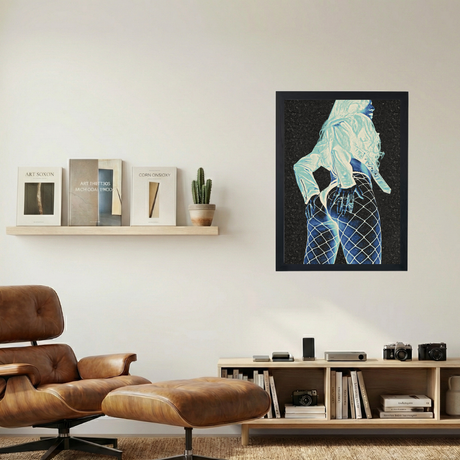 Fishnets & Booty Poster - Mockup 1