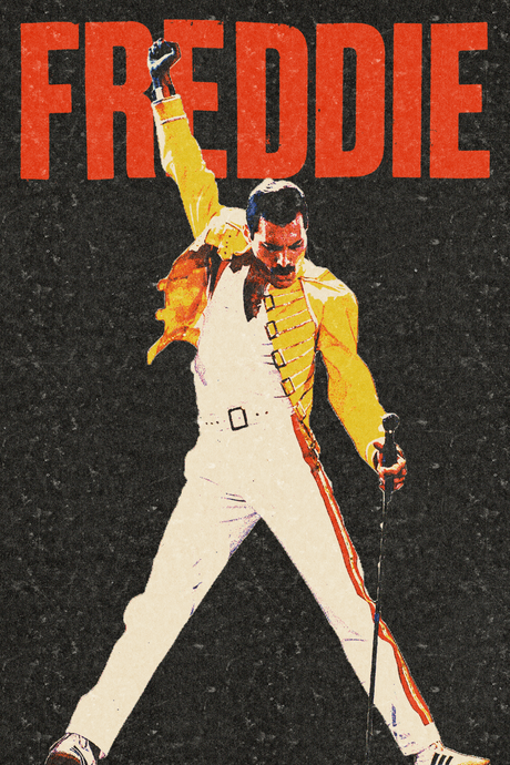 Freddie Mercury 'Star' Poster
