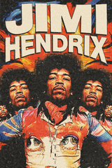 Jimi Hendrix 'Trip' Poster