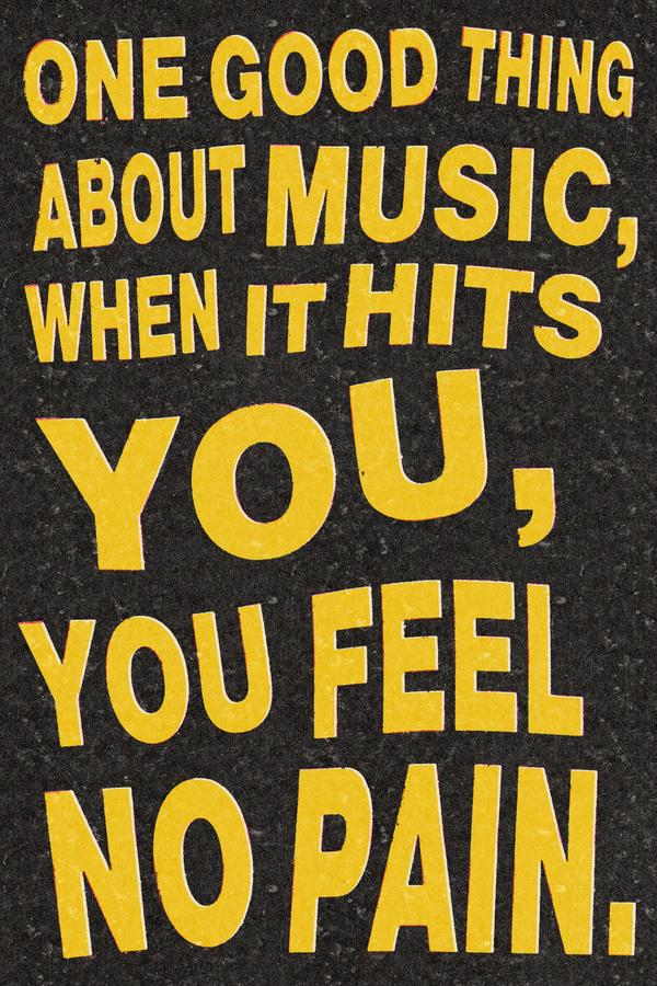 Bob Marley 'One Good Thing' Poster