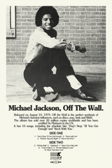 Michael Jackson 'Off The Wall' Poster