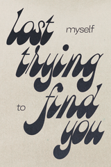 Lost Myself' Poster