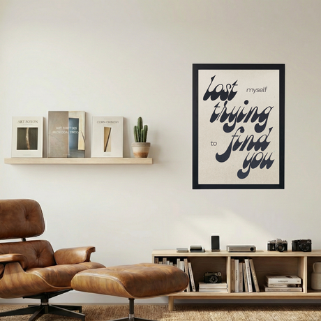 Lost Myself' Poster - Mockup 1