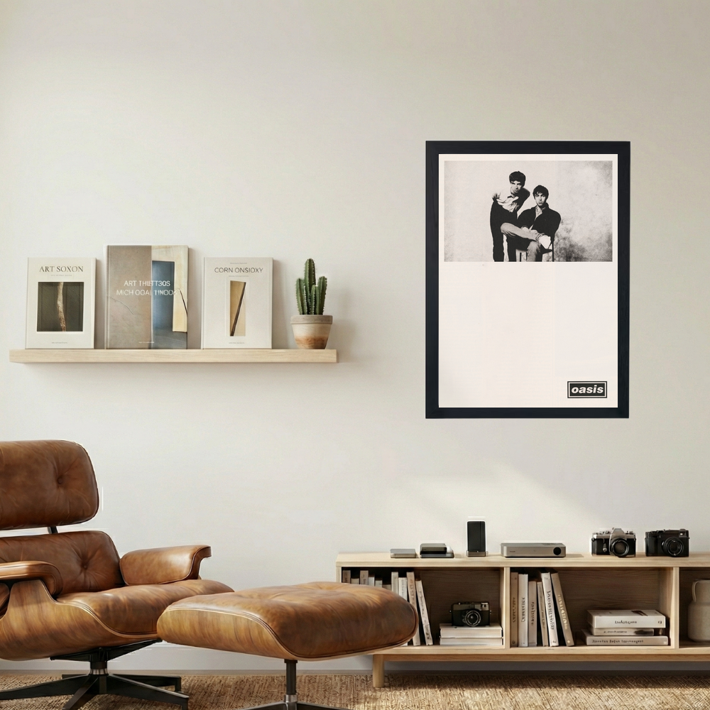 Oasis 'Cover' Poster - Mockup 1