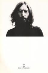 John Lennon 'Love Is The Answer' Poster
