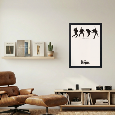 The Beatles '4 Kids From Liverpool' Poster - Mockup 1