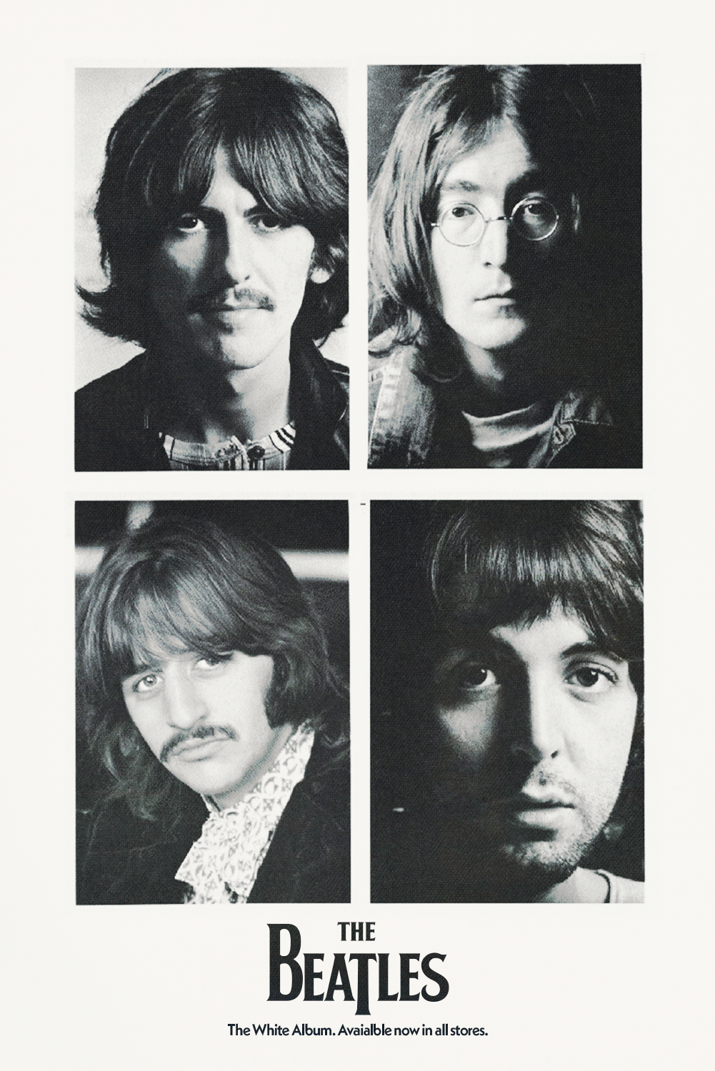 The Beatles 'Collaged' Poster