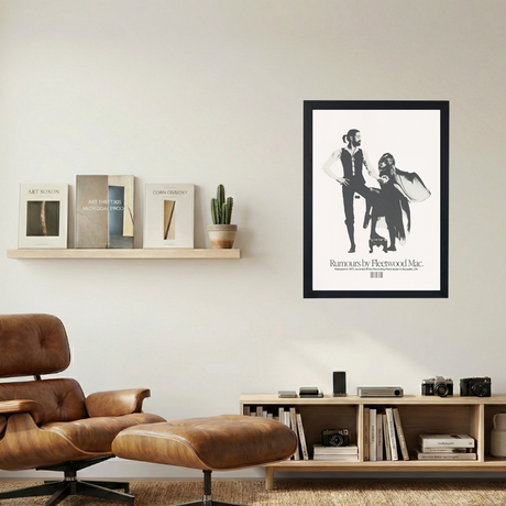 Fleetwood Mac 'Rumours' Poster - Mockup 1