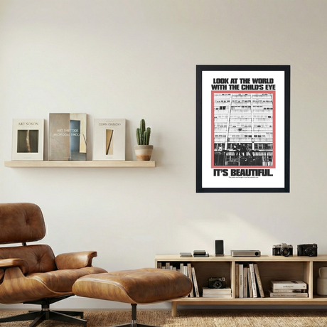 Child's Eye' Poster - Mockup 1