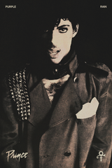 Prince 'B&W Rain' Poster