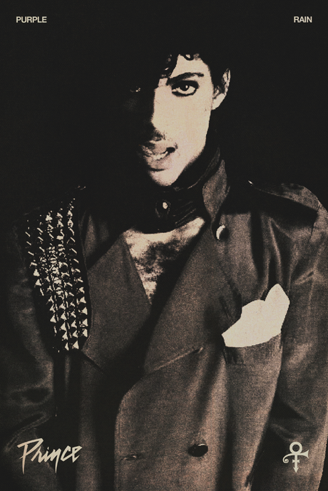 Prince 'B&W Rain' Poster