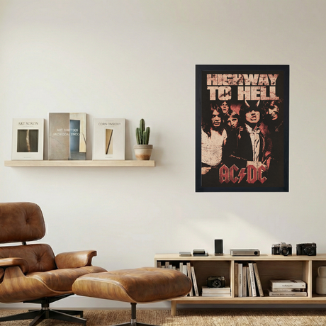 AC/DC 'Highway To Hell' Poster - Mockup 1