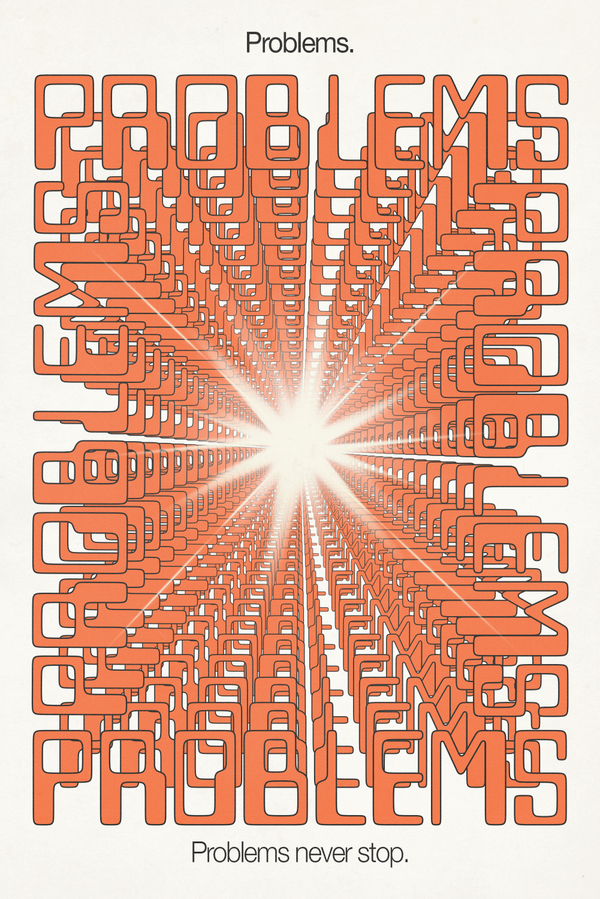 Problems.' Poster