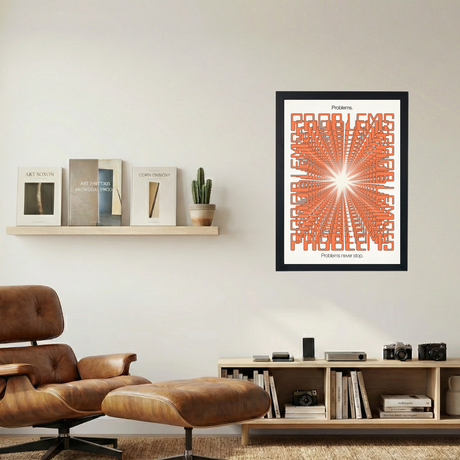 Problems.' Poster - Mockup 1