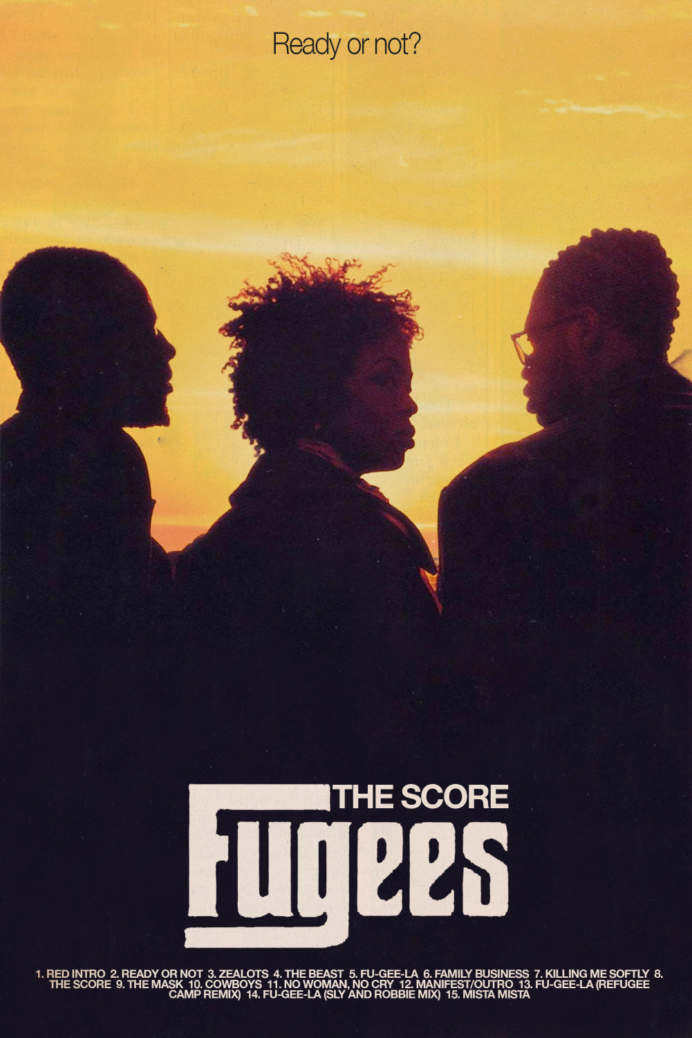 Fugees 'The Score' Poster