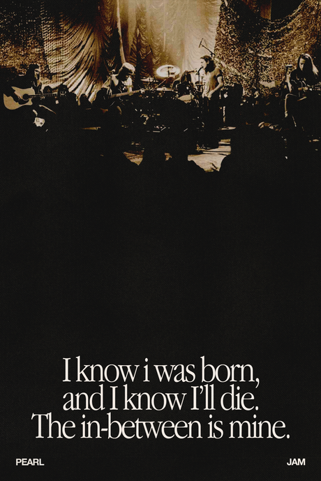 Pearl Jam 'I Am Mine' Poster