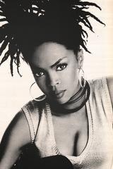Lauryn Hill 'Portrait' B&W Poster